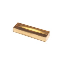 Boîte fond or et couvercle...