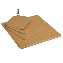 Faux fond en carton rigide...