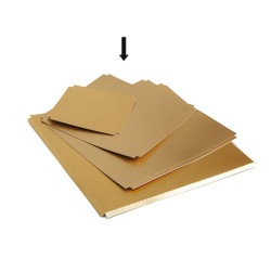 Faux fond en carton rigide...