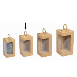 Boîte fenêtre kraft