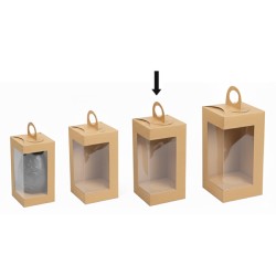 Boîte fenêtre kraft