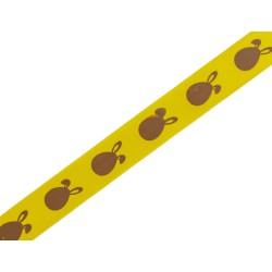 Ruban Voré lapin jaune