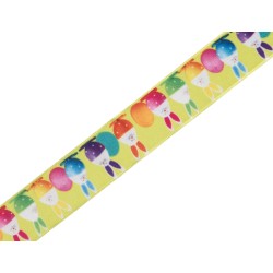 Ruban fête des lapins vert