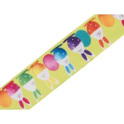 Ruban fête des lapins vert