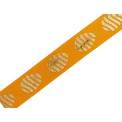 Ruban Lux Pâques orange