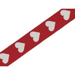 Ruban papier Lovely rouge