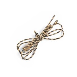 Noeud papier kraft noir