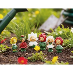 Fève Mademoiselle fleurs