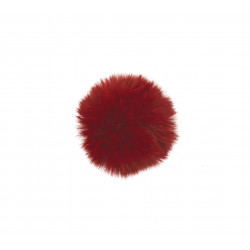 Pince Pompon bordeaux