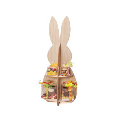 Display lapin bois 800mm
