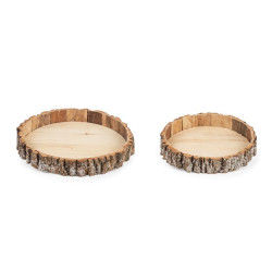 Plateaux en bois