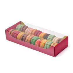 Boîte fuschia-vert 18...