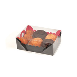 Fond carton avec découpe