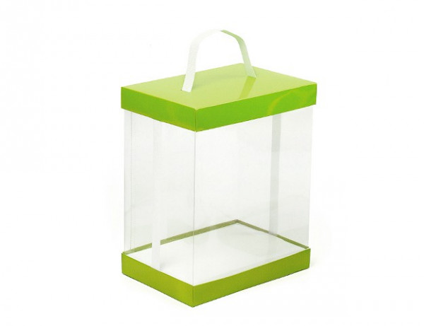 Boîte Vitrine vert | PackInBox