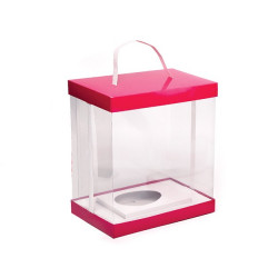 Boîte pâques fucshia