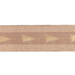 Ruban Sapin royal laitonné or