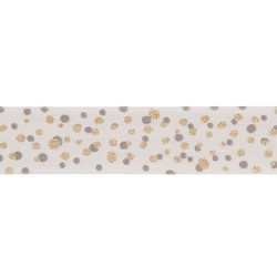 Ruban Féerie blanc 25mm - 20m