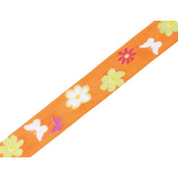 Ruban Florida orange 25mm -...