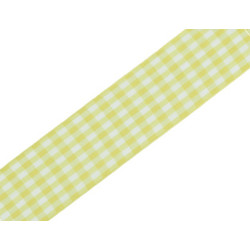 Ruban Vichy vert laitonné...