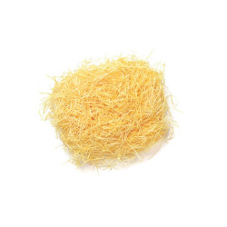 Frisure de bois jaune