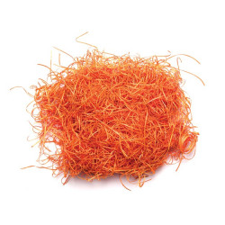 Frisure de bois orange