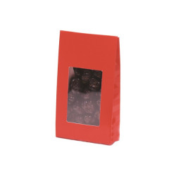 Pochette rouge avec...