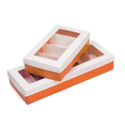 Boîte Iris orange avec...