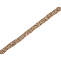 Ruban toile de jute 25m 10mm