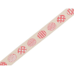 Ruban Oeuf champetre 15mm-20m