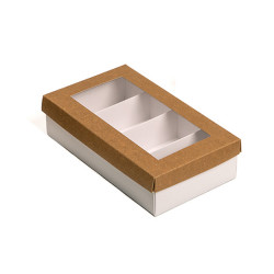 Boîte Iris pour 16 macarons