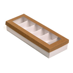 Boîte Iris pour 24 macarons