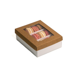 Boîte Iris pour 12 macarons