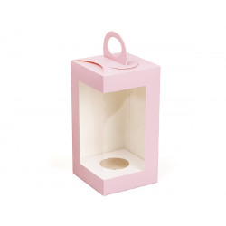 Boîte pour oeuf vertical rose