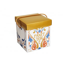 Boîte Panettone art nouveau