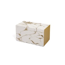 Boîte cake ou bûche marbrée