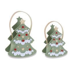 Panier sapin noël